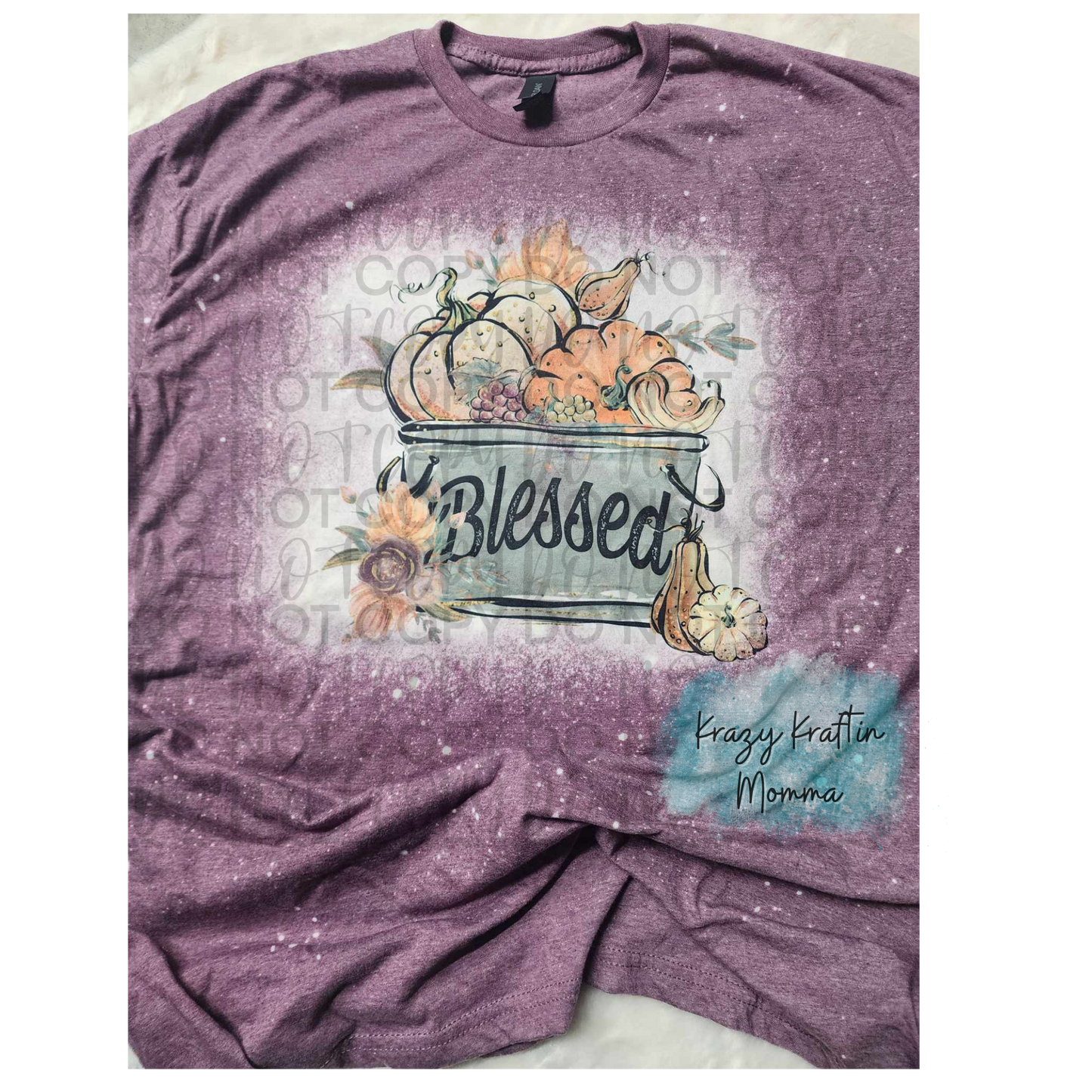 BLESSED HARVEST BUCKET TEE