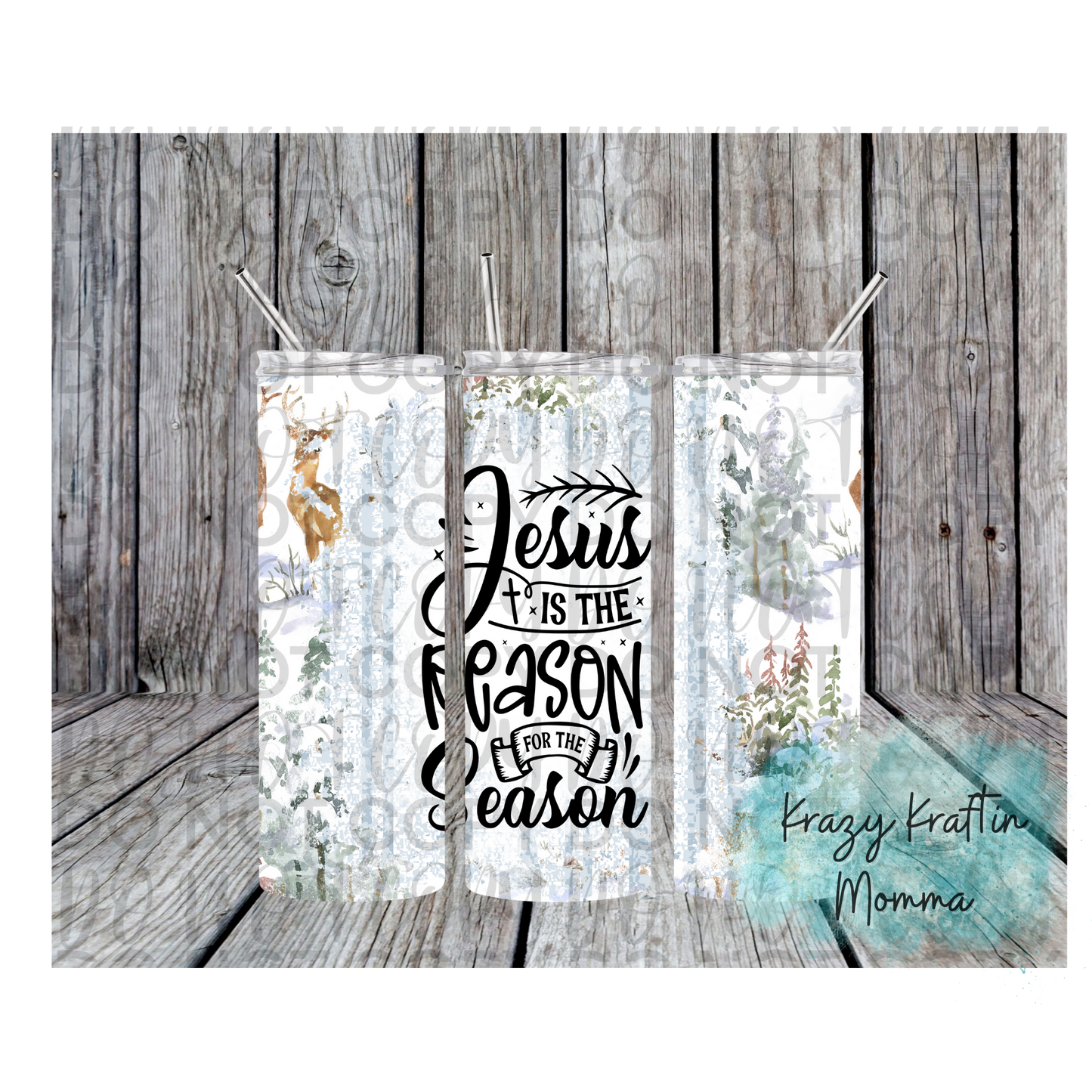 Jesus is the Reason for the Season Tumbler