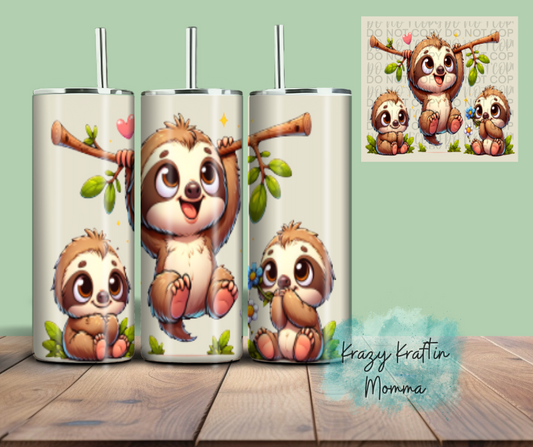 Baby Sloth Tumbler