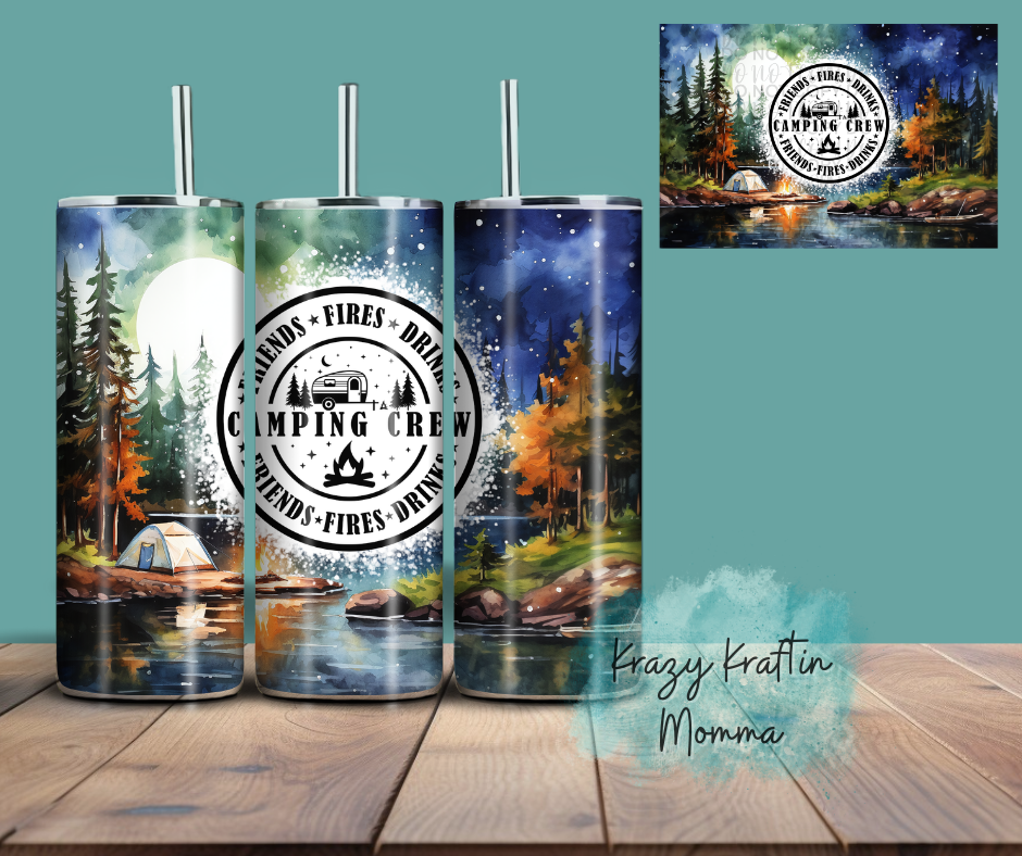 Camping Crew Tumbler