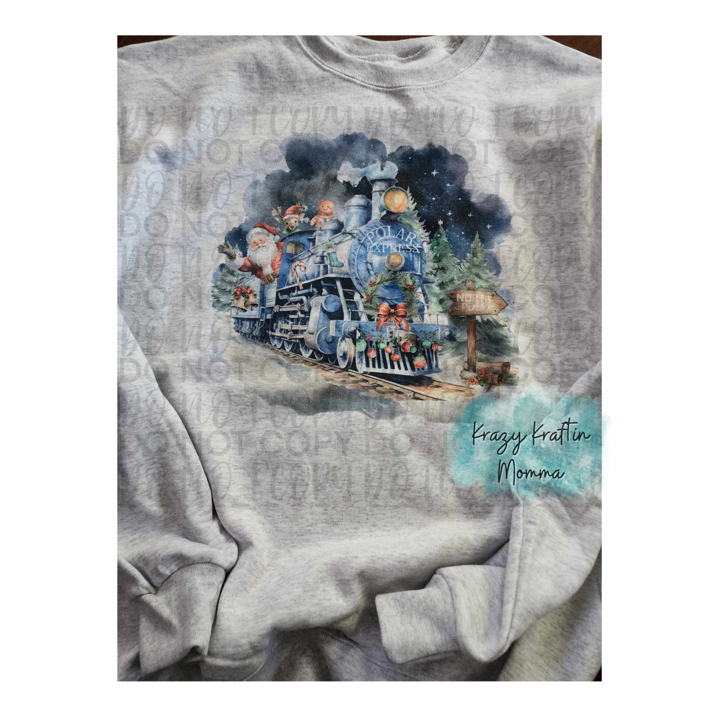 Christmas Train Sweatshirt