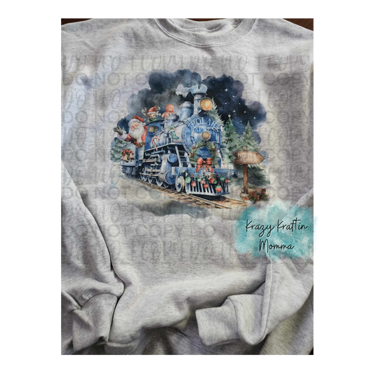 Christmas Train Sweatshirt