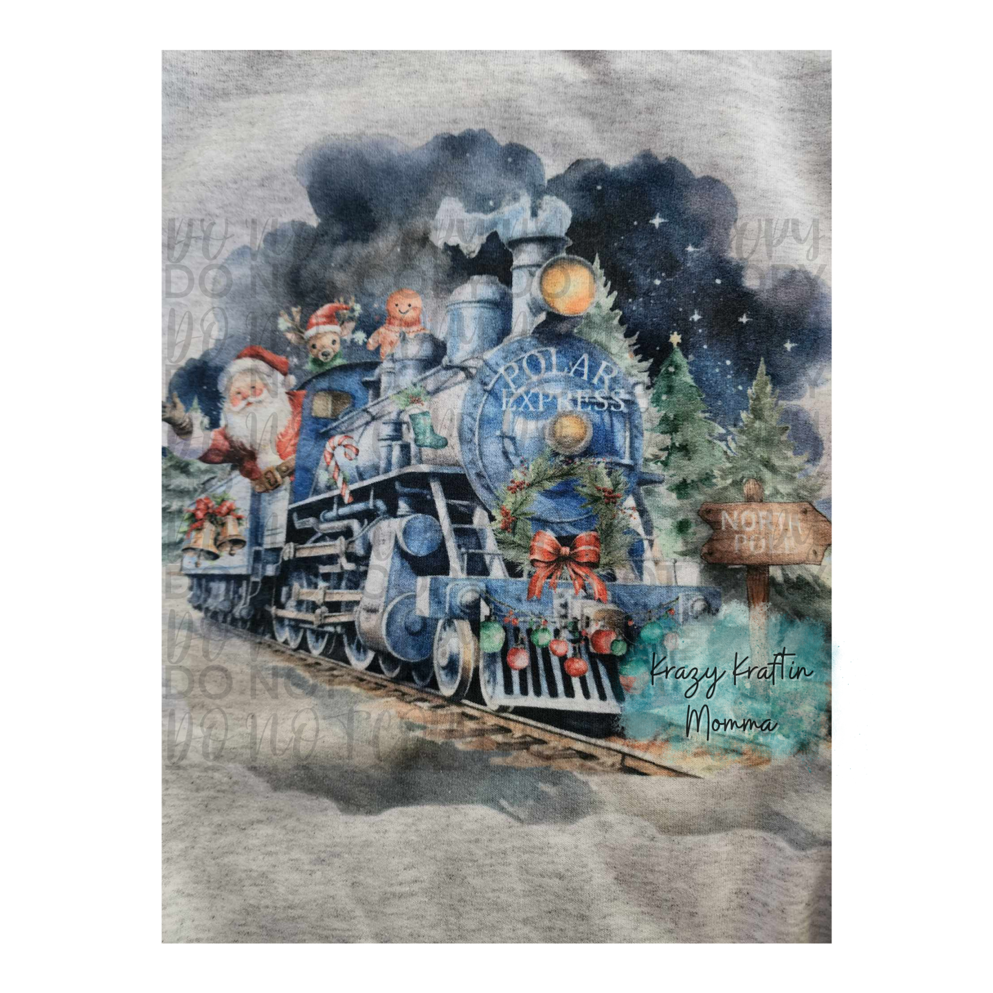 Christmas Train Sweatshirt