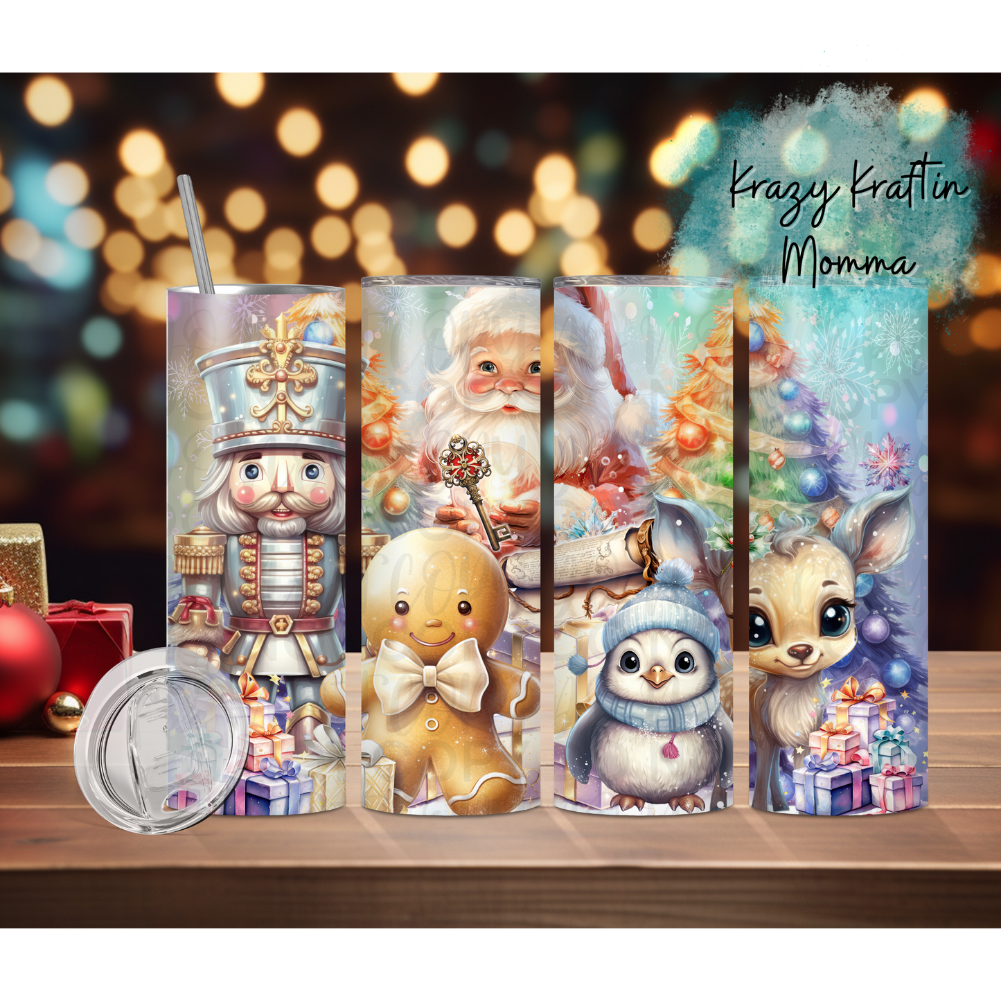 Santa & Friends Tumbler