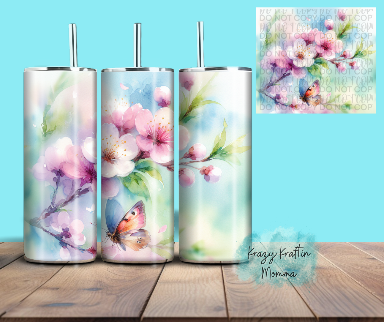 Spring Cherry Blossom Tumbler