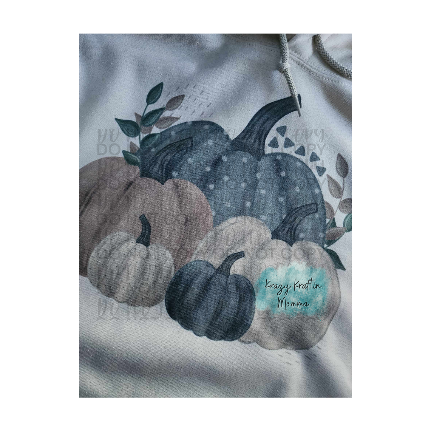 Water Color Pumpkin Hoodie