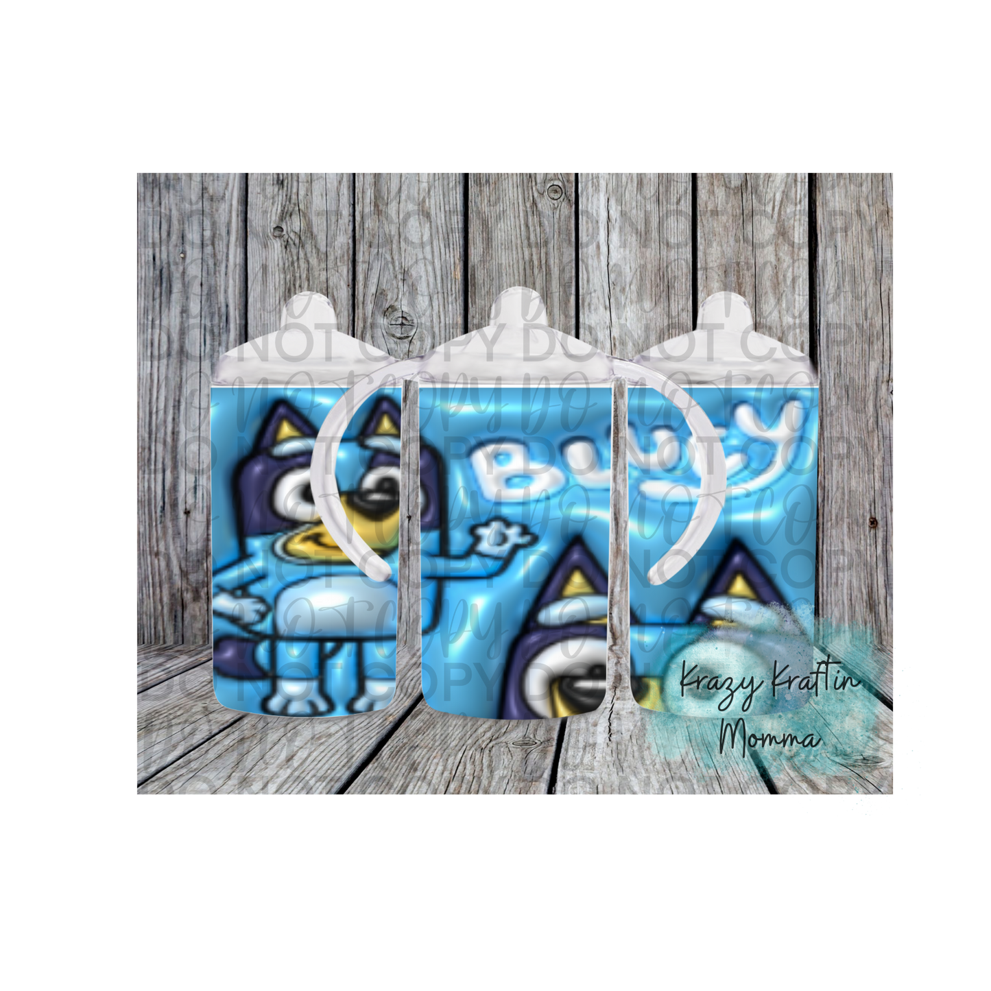 Blue Dog Tumbler