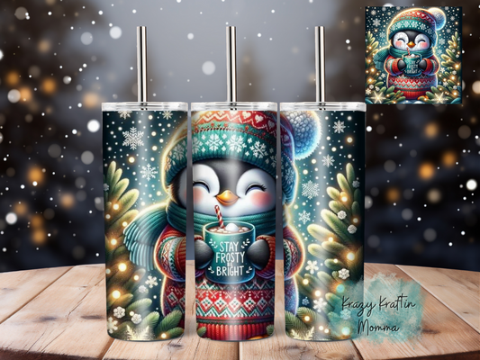 Frosty Penguin Tumbler