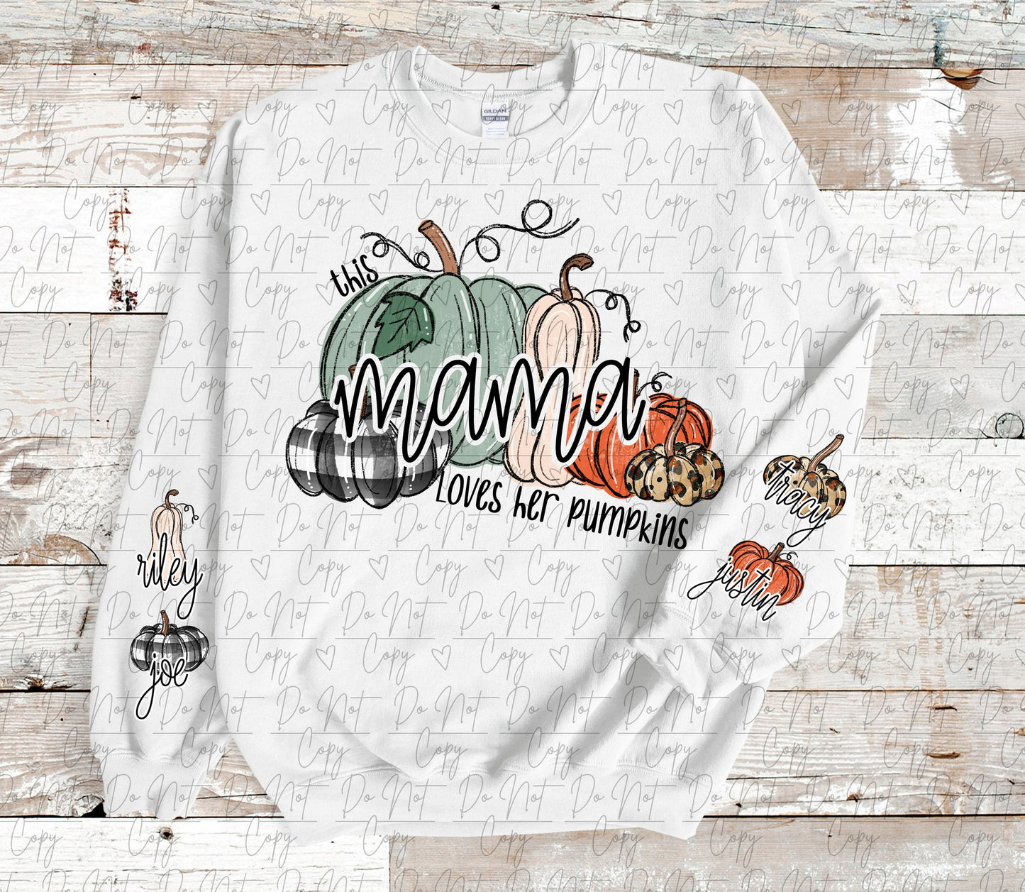 Little Pumpkins Sweatshirt - Personalized with Names