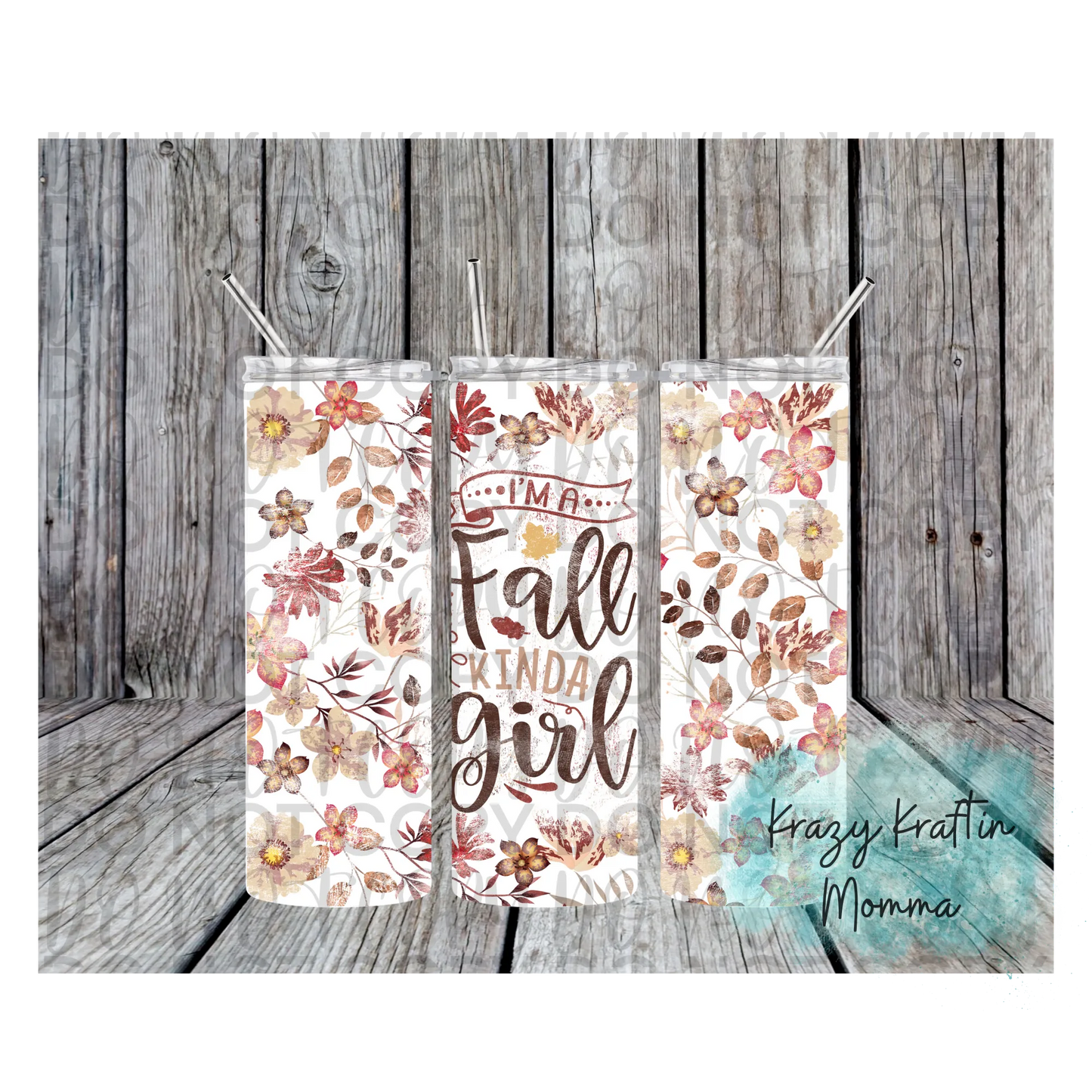 Fall Kind of Girl Tumbler