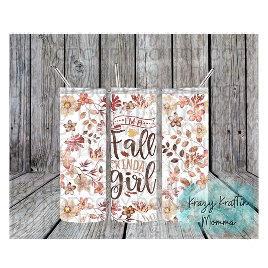 Fall Kind of Girl Tumbler