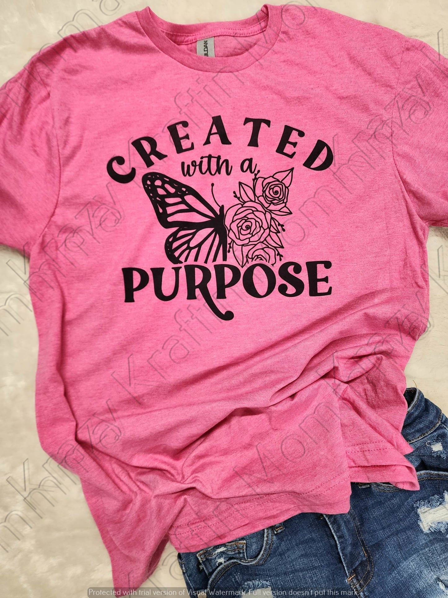 Created with a purpose Tee