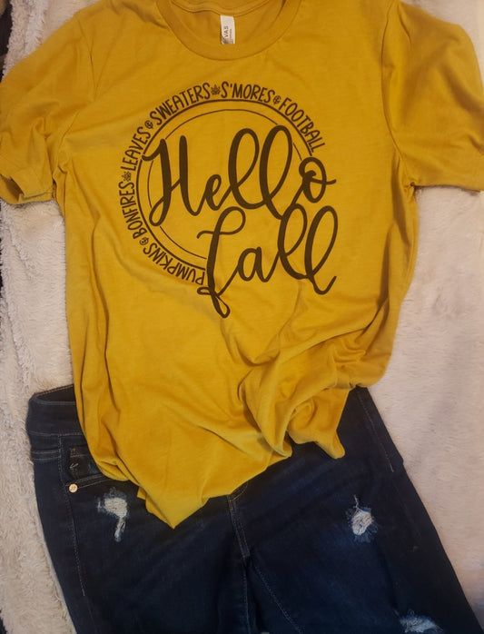 Hello Fall Tee