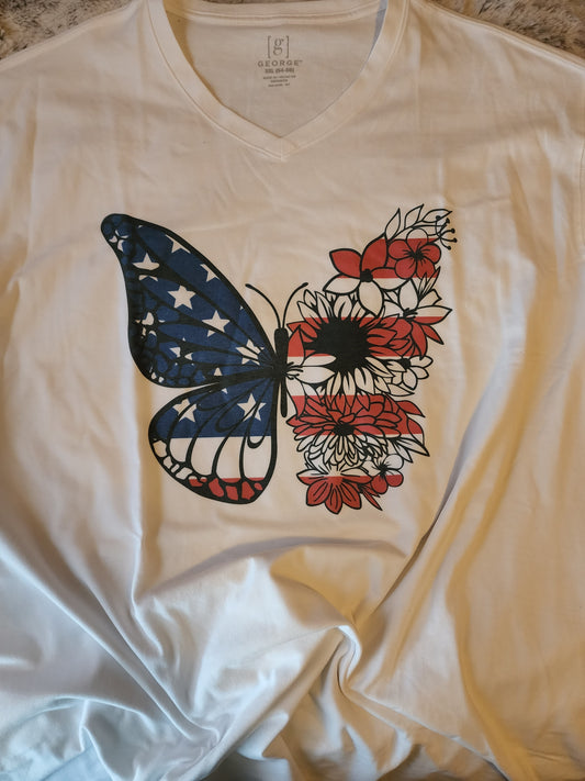 Patriotic Butterfly