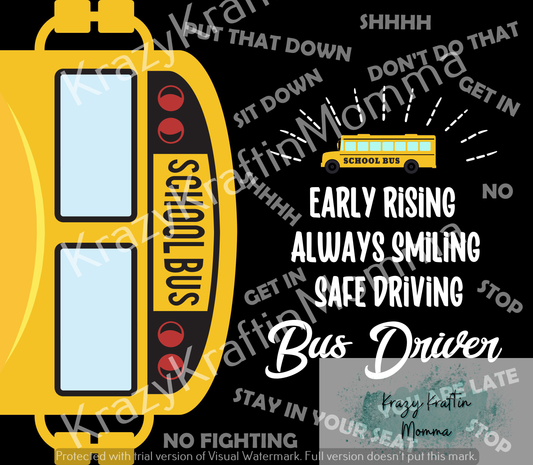 Bus Driver Tumbler