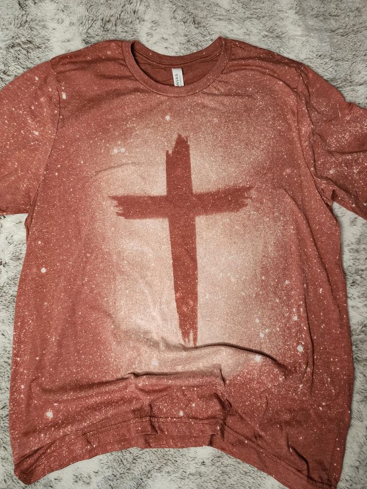 Cross Bleached Tee