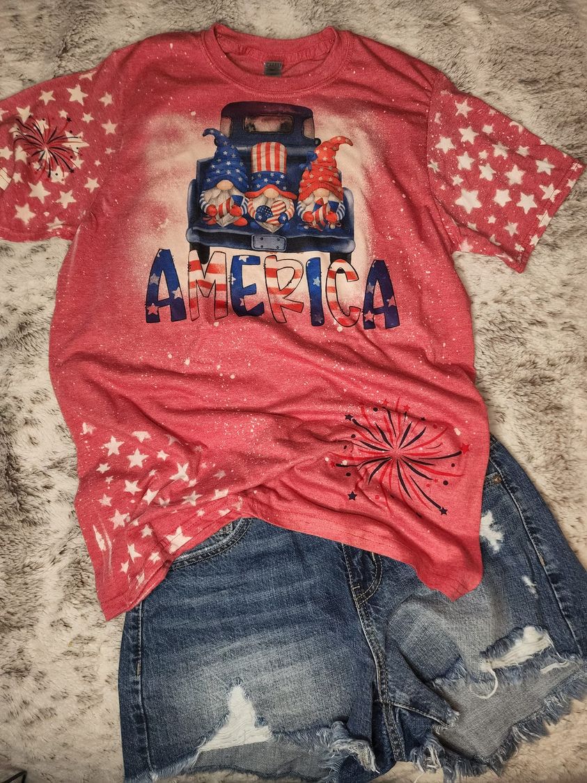 Patriotic Gnome Tee