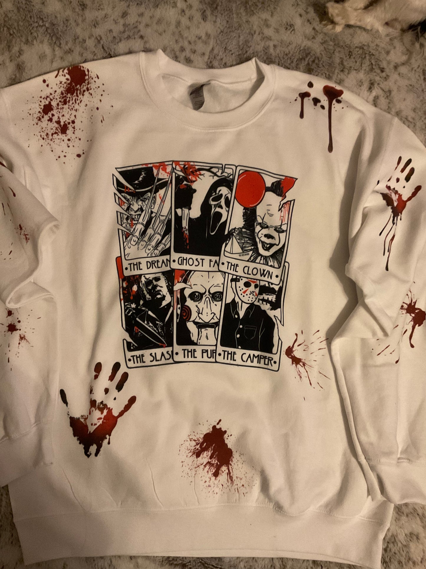 Spooky Tarot Cards Sweatshirt