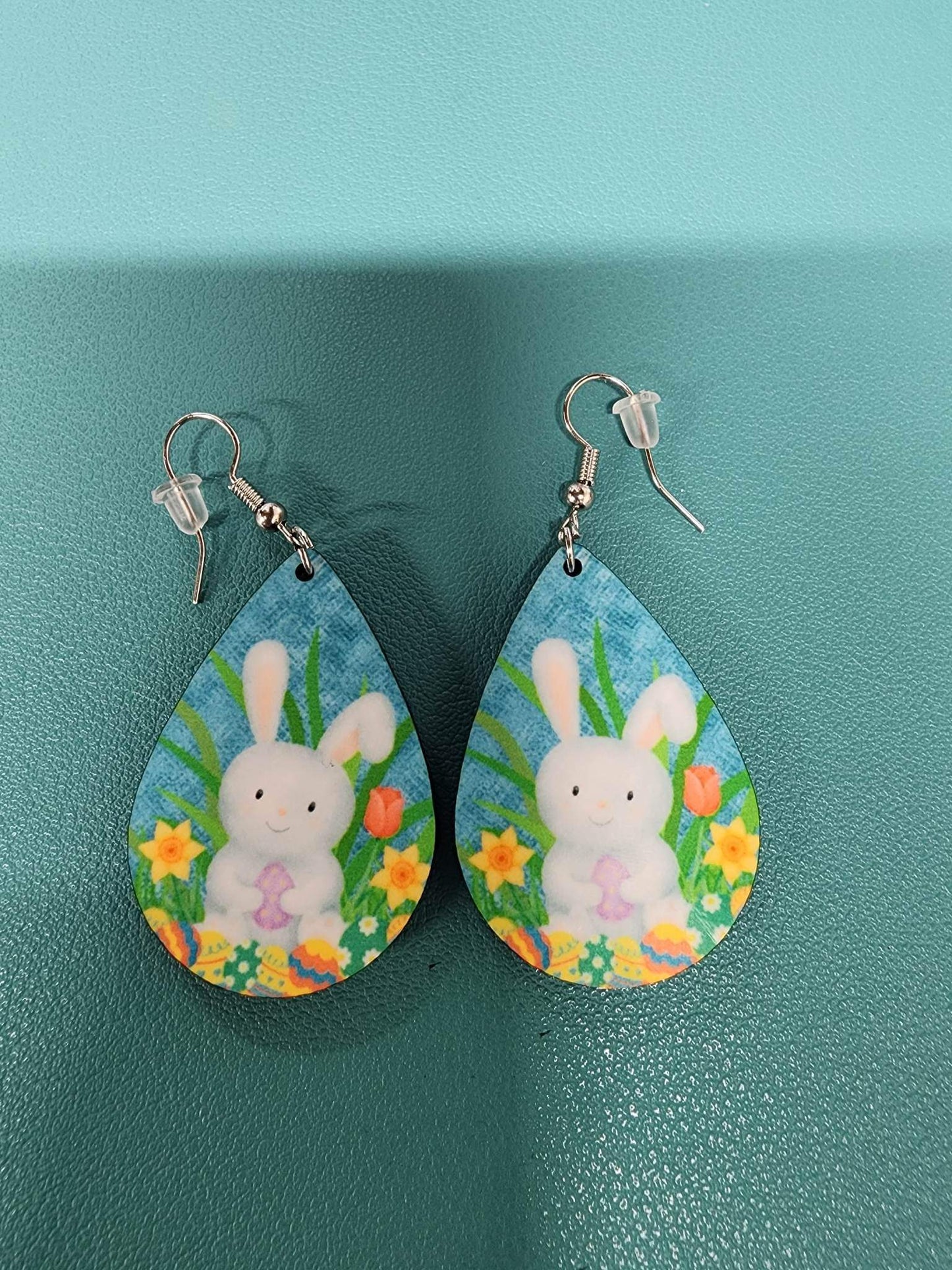 Bunny with eggs Earrings