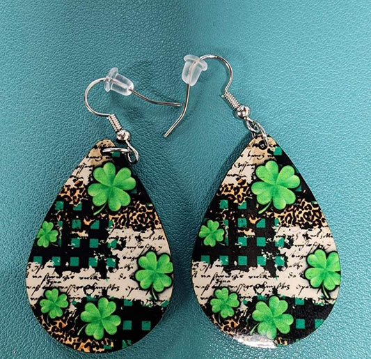 St. Patty's Shamrock Earrings